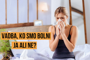 Vadba, ko smo bolni - ja ali ne?